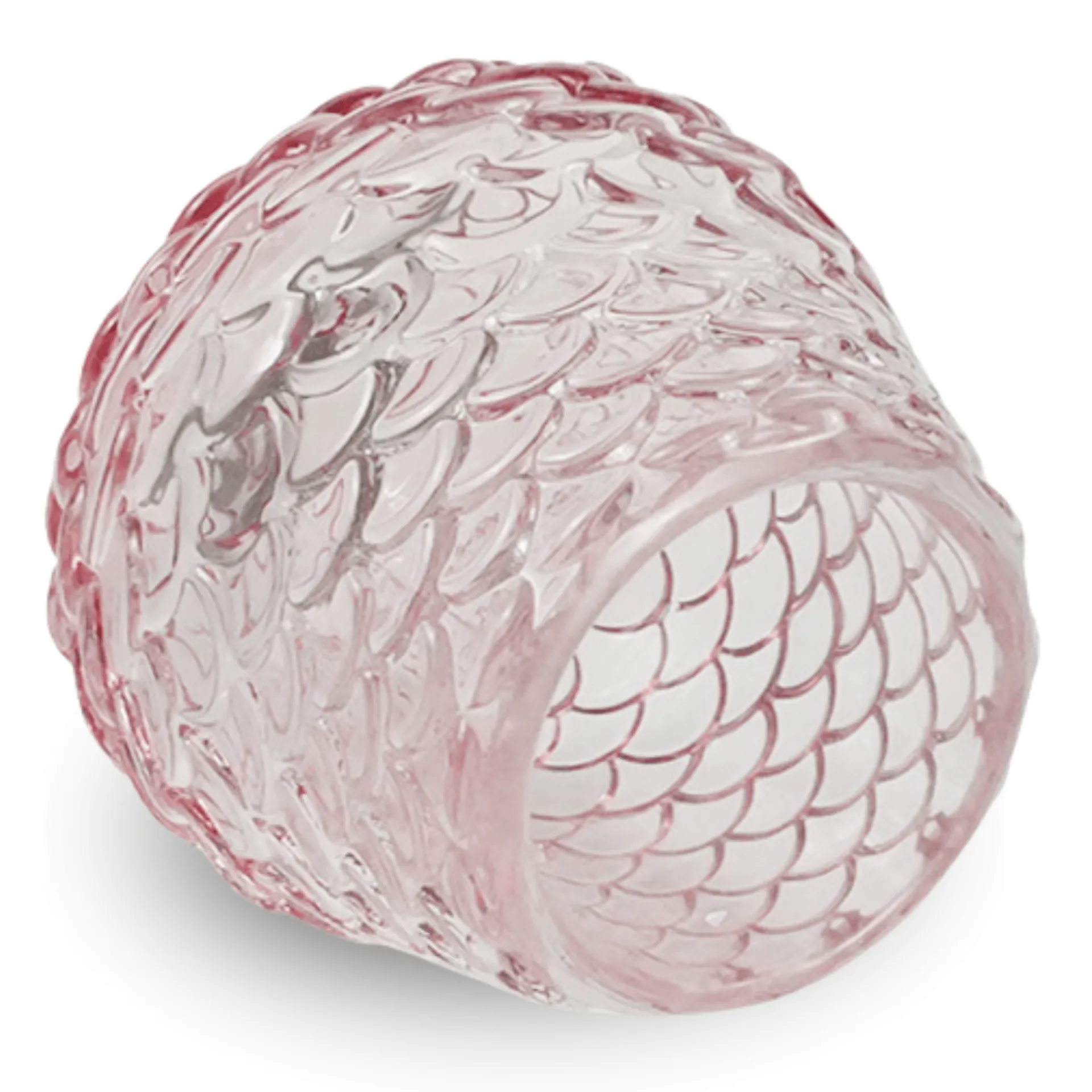 Sale Nimara Naja glas fyrfadsstage lyserød 7 cm