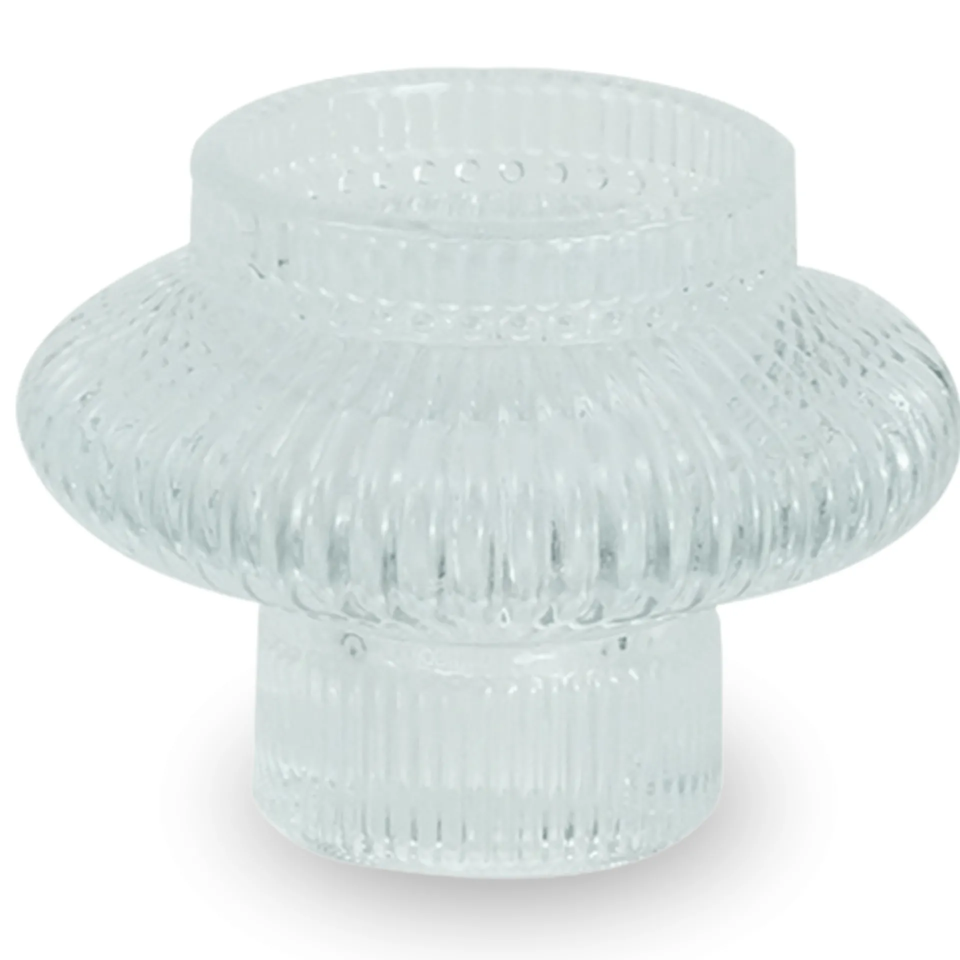 Outlet Nimara Nala glas lysestage klar 6 cm