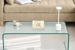 Sale Nimara Nicole glas sofabord 95x45x35 cm