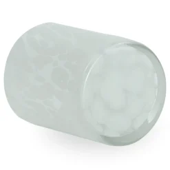 Sale Nimara Nina glas fyrfadsstage hvid 10 cm