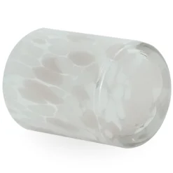 Best Nimara Nina glas fyrfadsstage lyserød 10 cm