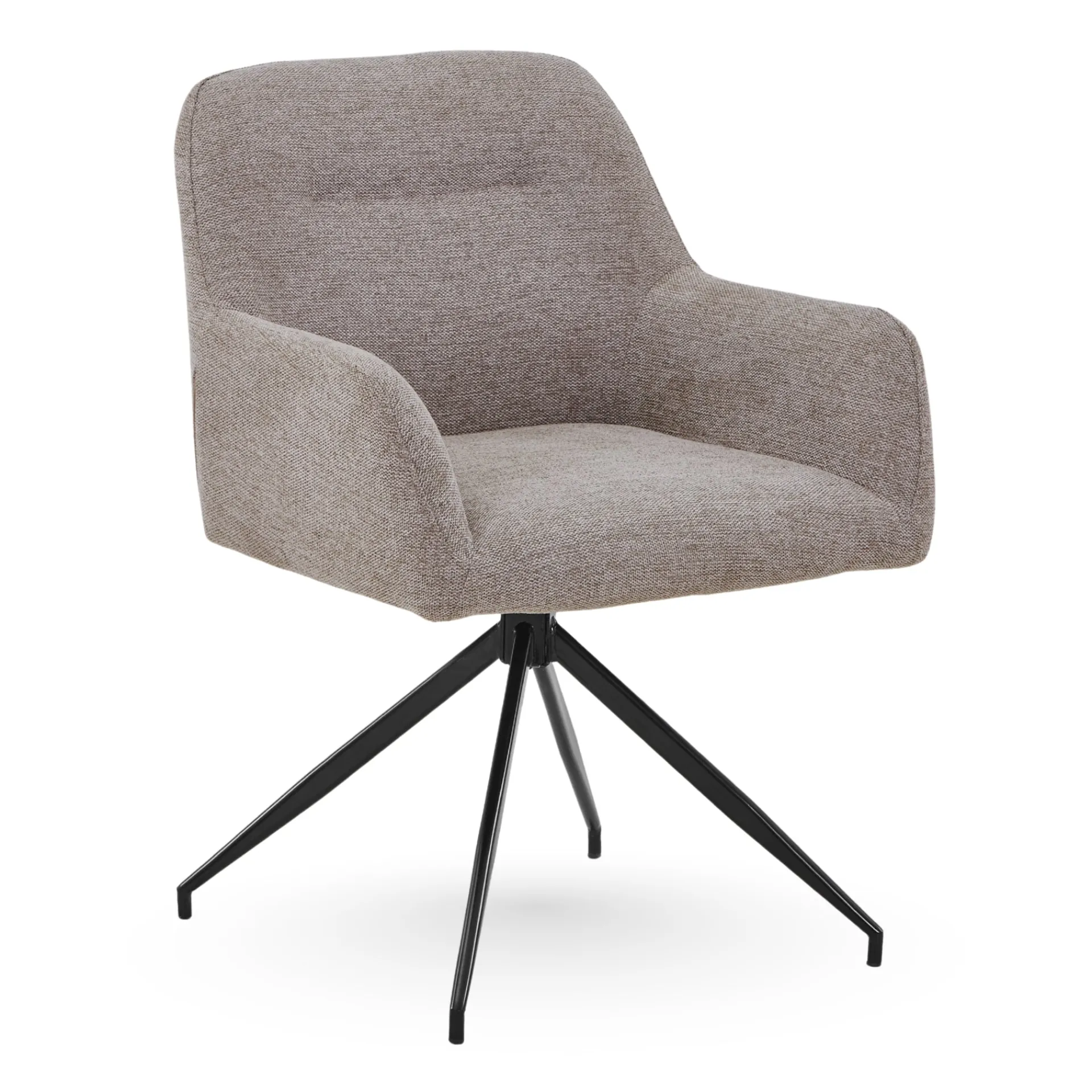 Sale Nimara Ofelia Spisebordsstol - Sand Med Drejefunktion 360 Grader