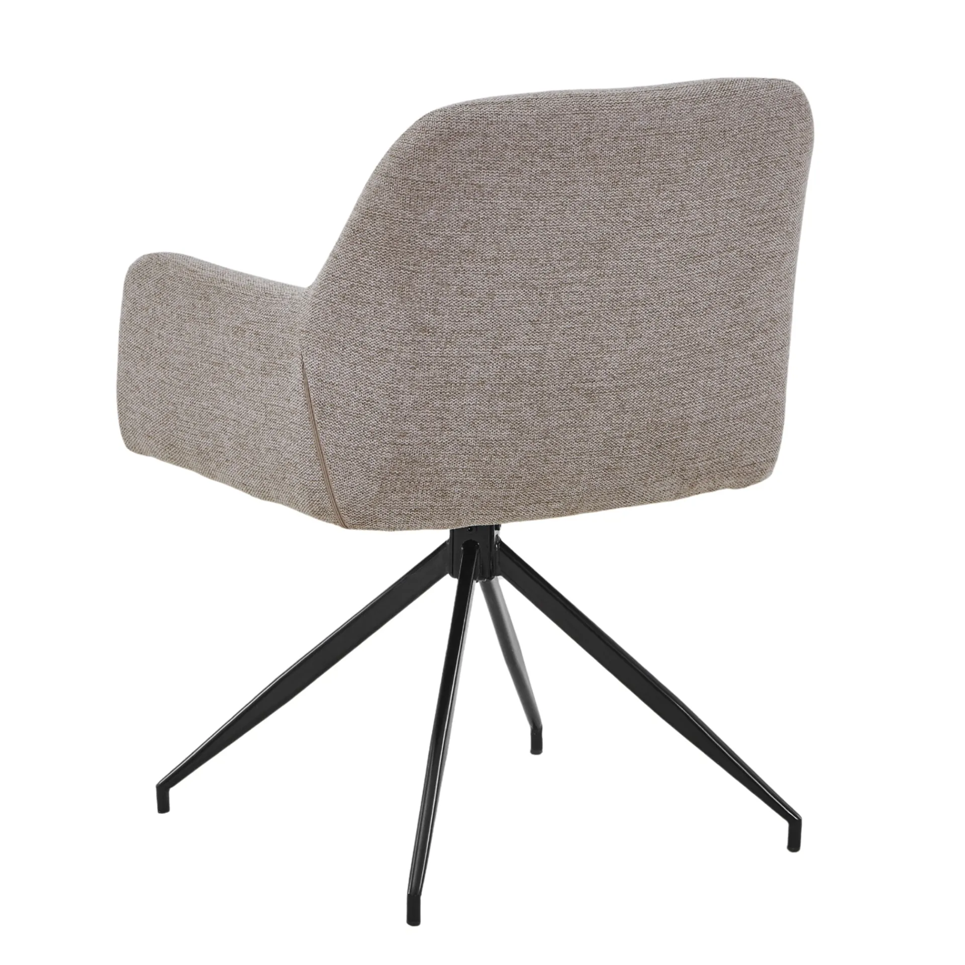 Sale Nimara Ofelia Spisebordsstol - Sand Med Drejefunktion 360 Grader