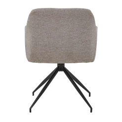 Sale Nimara Ofelia Spisebordsstol - Sand Med Drejefunktion 360 Grader