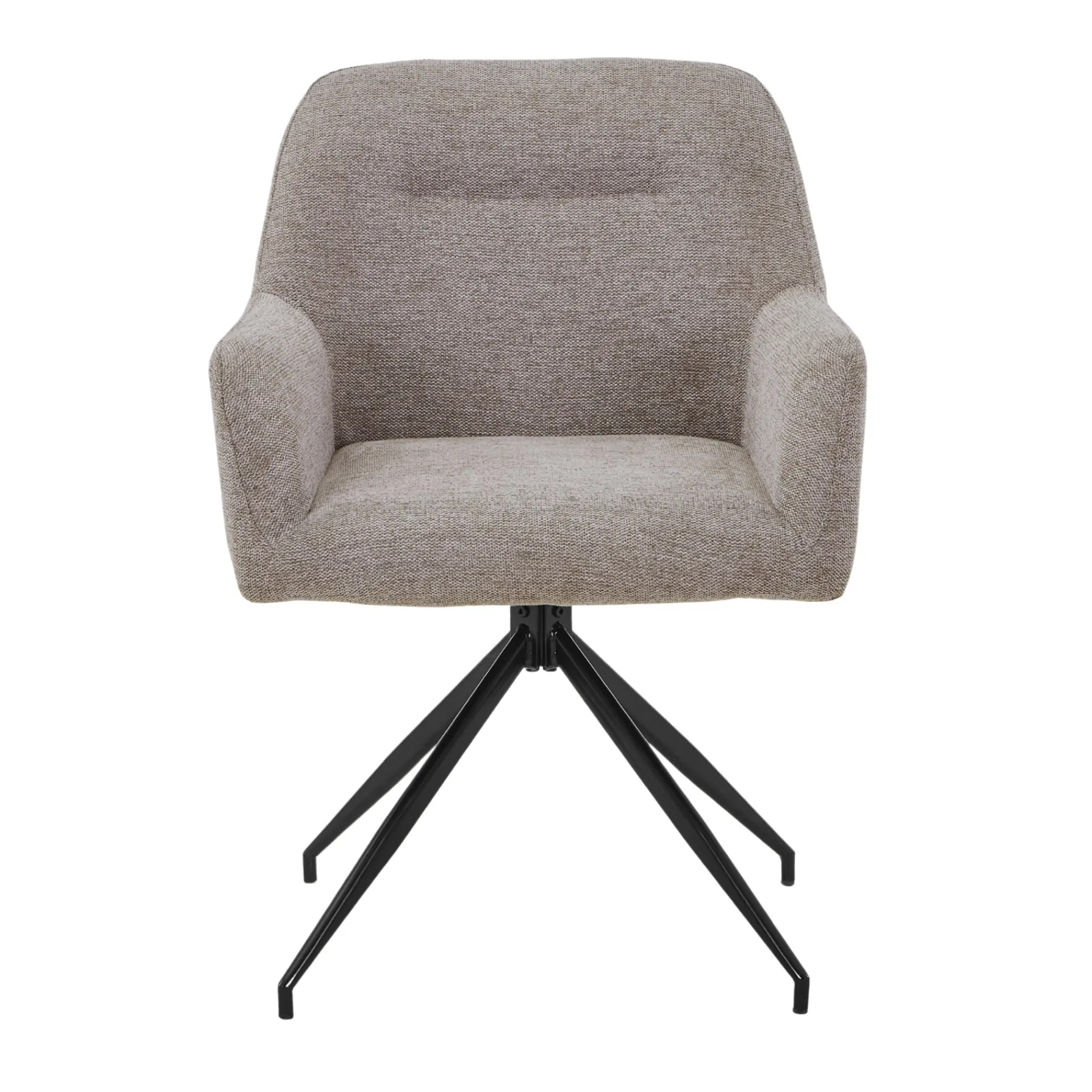 Sale Nimara Ofelia Spisebordsstol - Sand Med Drejefunktion 360 Grader