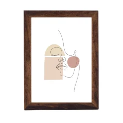 Clearance Nimara Paloma billedramme 13x18 cm røget træ