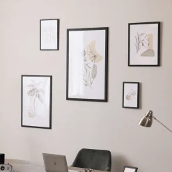 Hot Nimara Paloma billedramme 40x50 cm sort