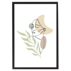 New Nimara Paloma billedramme 60x90 cm sort