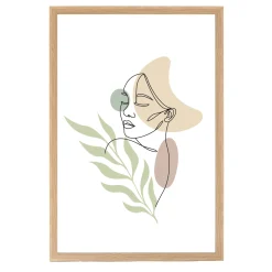 Hot Nimara Paloma billedramme 60x90 cm træ