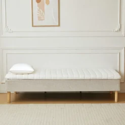 Outlet Nimara Premium Aksel hvid topmadras i memoryskum 90x200x7 cm