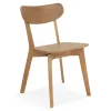 Clearance Nimara Rory spisebordsstol - Træstol i egetræsfiner