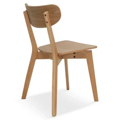 Clearance Nimara Rory spisebordsstol - Træstol i egetræsfiner