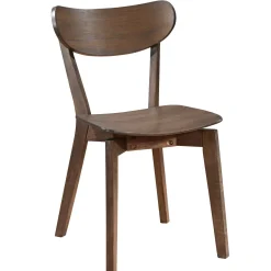 Outlet Nimara Rory spisebordsstol - Træstol i røget egefiner