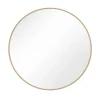 Nimara Ruthy spejl Ø60 cm med træramme i eg