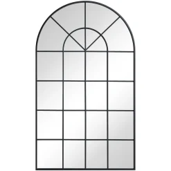 Best Nimara Sandra - New yorker spejl med buning sort 110x65 cm