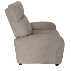 Nimara Silas lænestol i sand med vippefunktion og benstøtte