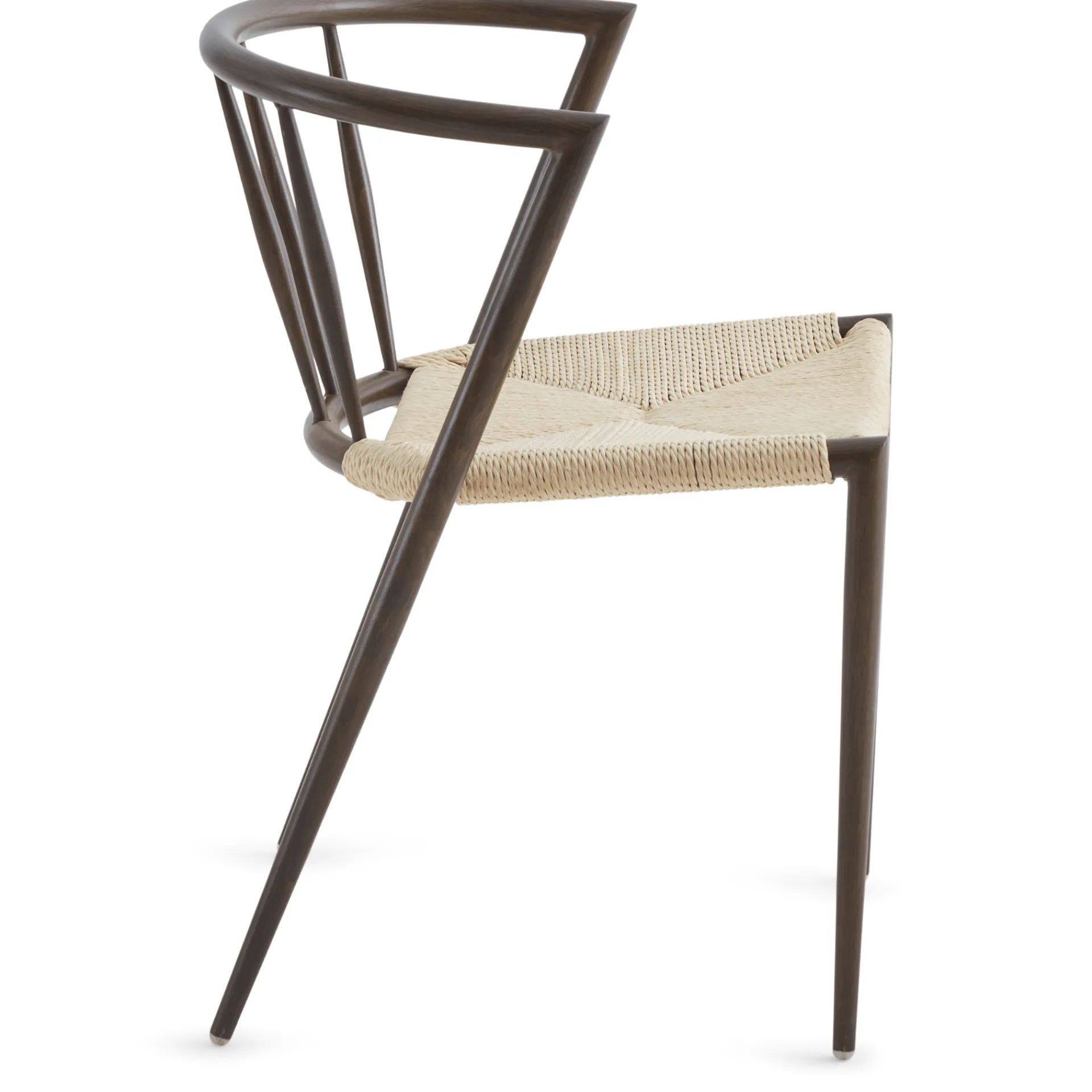 New Nimara Spisebordssæt - Lewis lamel spisebord Ø120 cm med udtræk i røget egefiner + 6 x Bella spisebordsstole i røget eg