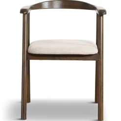 New Nimara Spisebordssæt - Susan plankebord i røget eg 200 cm + 4 x Jocelyn spisebordsstol i røget eg