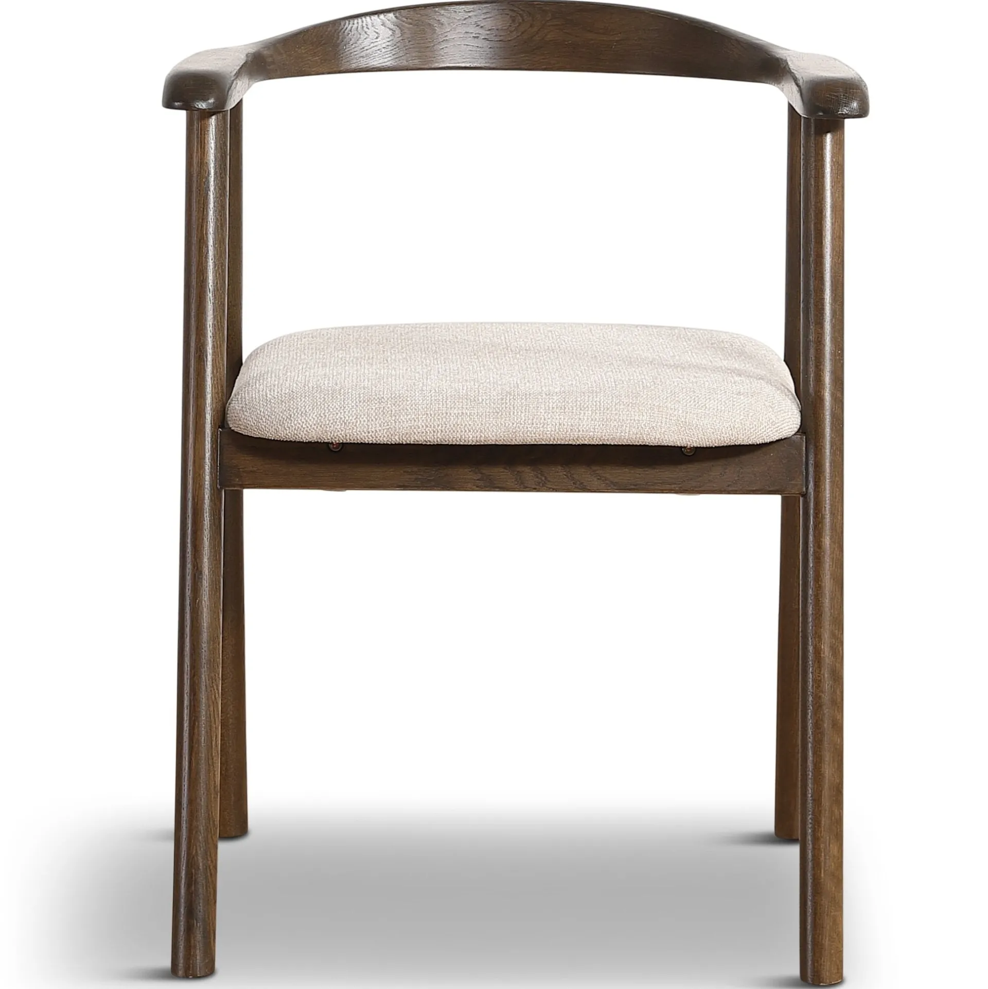 New Nimara Spisebordssæt - Susan plankebord i røget eg 200 cm + 4 x Jocelyn spisebordsstol i røget eg