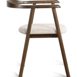 New Nimara Spisebordssæt - Susan plankebord i røget eg 200 cm + 4 x Jocelyn spisebordsstol i røget eg