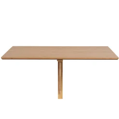 Clearance Nimara Tiago væghængt bord i eg 100x70 cm