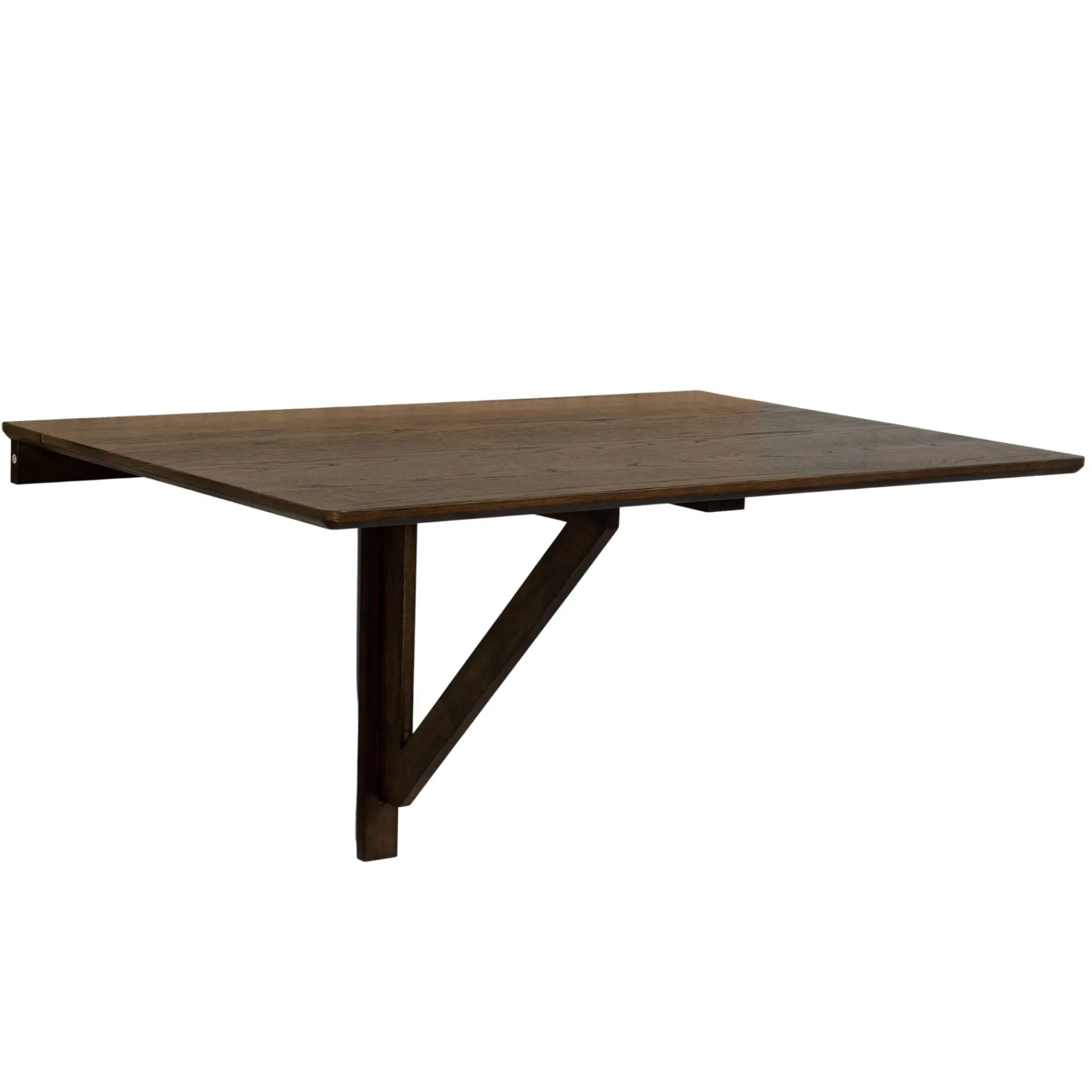 Best Nimara Tiago væghængt klapbord i røget eg 100x70 cm