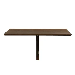 Best Nimara Tiago væghængt klapbord i røget eg 100x70 cm