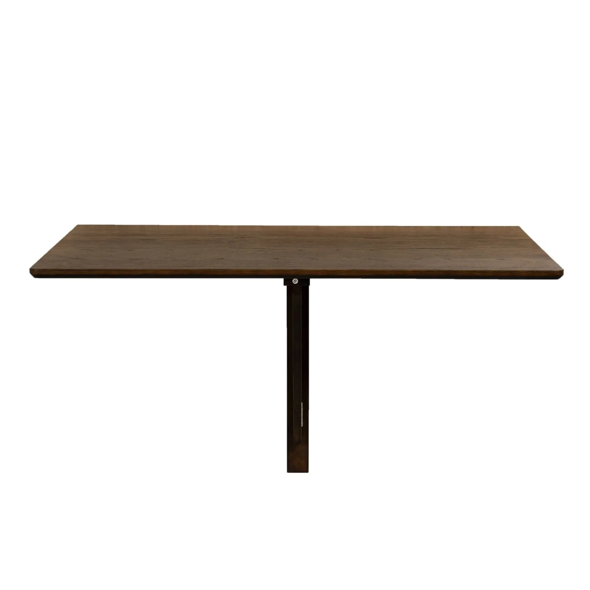 Best Nimara Tiago væghængt klapbord i røget eg 100x70 cm