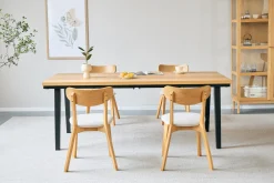 Clearance Nimara Valeria sildebensbord 200x90 cm lakeret egefiner