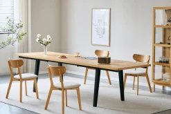 Clearance Nimara Valeria sildebensbord 200x90 cm lakeret egefiner