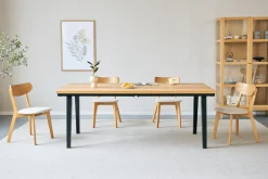 Clearance Nimara Valeria sildebensbord 200x90 cm lakeret egefiner