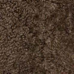 Sale Nimara Villy - Korthåret imiteret lammeskind i brun 60x90 cm