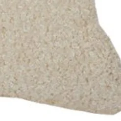 Clearance Nimara Villy - Korthåret imiteret lammeskind i hvid 60x90 cm